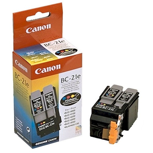 Canon Printhead Canon BC-21E Black & Colour 0899A002 010250 - 1