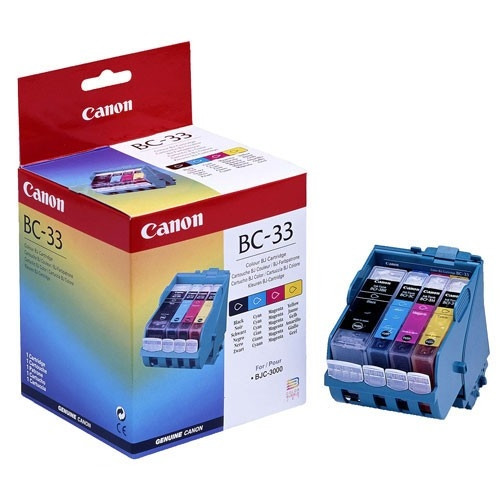 Canon Printhead Canon BC-33(e) Black & Colour 4611A002 010340 - 1