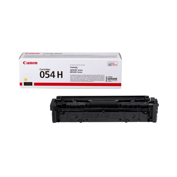 Canon Toner Canon 054H Y High Capacity Yellow 3025C002 070072 - 1