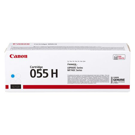 Canon Toner Canon 055H C High Capacity Cyan 3019C002 070052 - 1