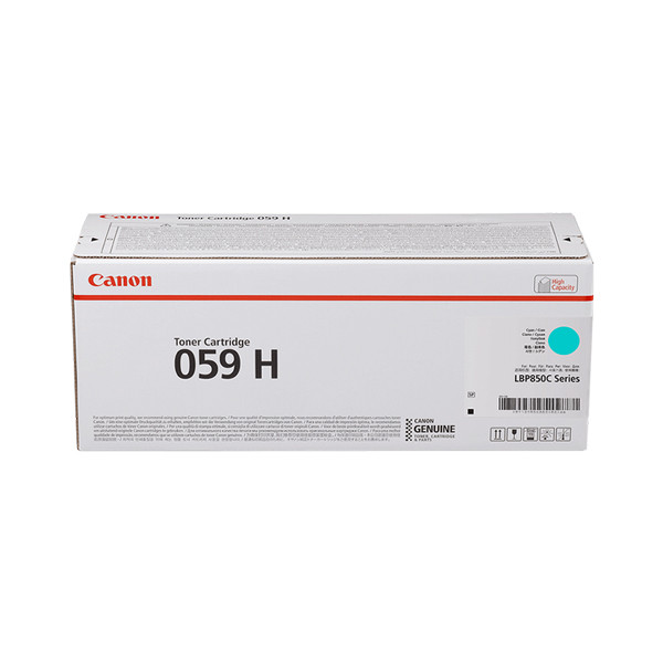 Canon Toner Canon 059H C High Capacity Cyan 3626C001 017510 - 1