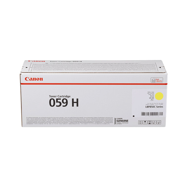 Canon Toner Canon 059H Y High Capacity Yellow 3624C001 017514 - 1