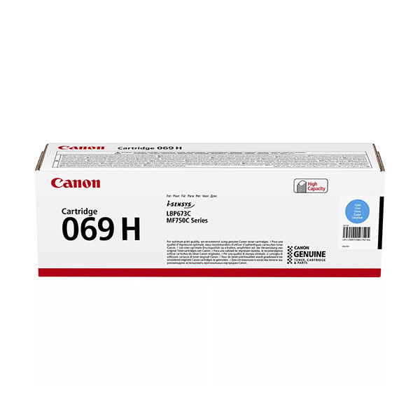 Canon Toner Canon 069H C High Capacity Cyan 5097C002 070138 - 1