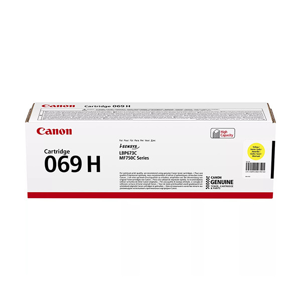 Canon Toner Canon 069H Y High Capacity Yellow 5095C002 070142 - 1