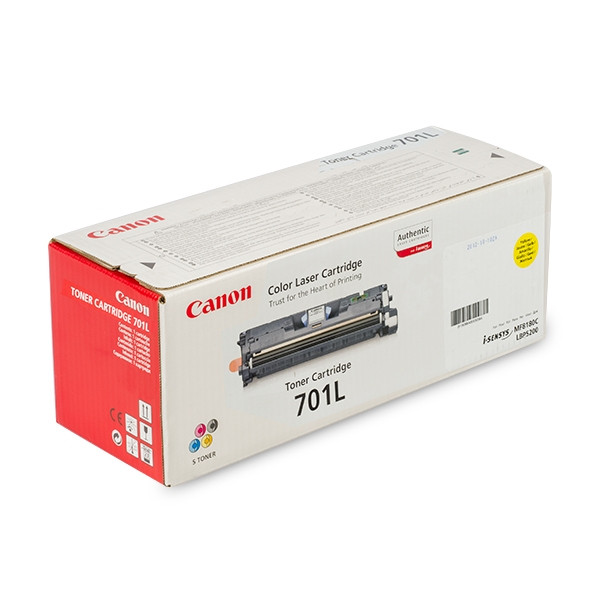 Canon Toner Canon 701 LY Low Capacity Yellow 9288A003AA 071070 - 1