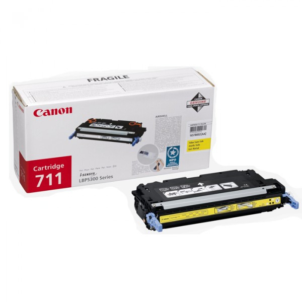 Canon Toner Canon 711 Y Yellow 1657B002AA 070995 - 1