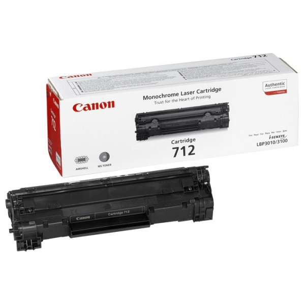 Canon Toner Canon 712 BK Black 1870B002AA 070912 - 1