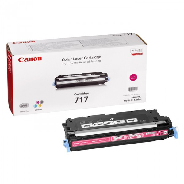 Canon Toner Canon 717 M Magenta 2576B002AA 070924 - 1