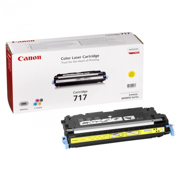 Canon Toner Canon 717 Y Yellow 2575B002AA 070926 - 1