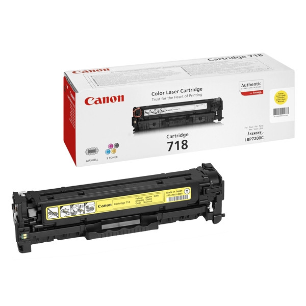 Canon Toner Canon 718 Y Yellow 2659B002AA 070884 - 1