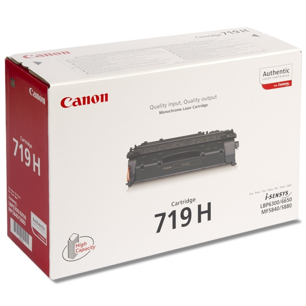 Canon Toner Canon 719H High Capacity Black 3480B002AA 070802 - 1