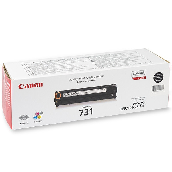 Canon Toner Canon 731 BK Black 6272B002 032218 - 1