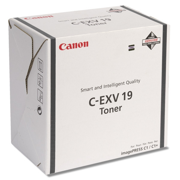 Canon Toner Canon C-EXV 19 BK Black 0397B002 070888 - 1