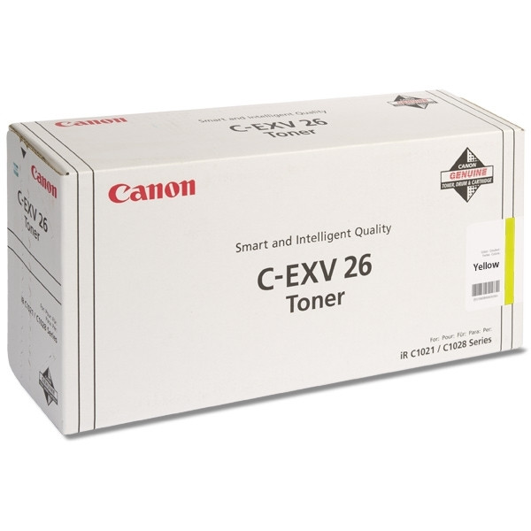 Canon Toner Canon C-EXV 26 Y Yellow 1657B006 070876 - 1