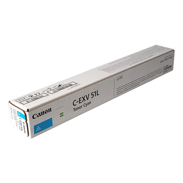 Canon Toner Canon C-EXV 51L C Low Capacity Cyan 0485C002 017506 - 1