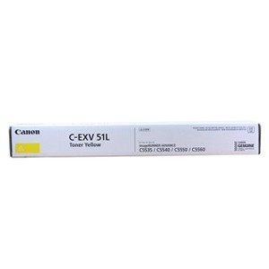 Canon Toner Canon C-EXV 51L Y Low Capacity Yellow 0487C002 017504 - 1