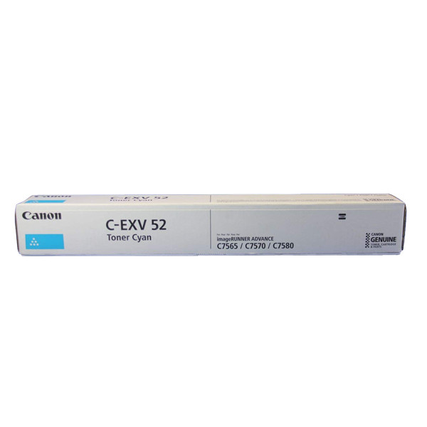 Canon Toner Canon C-EXV 52 C Cyan 0999C002 070654 - 1