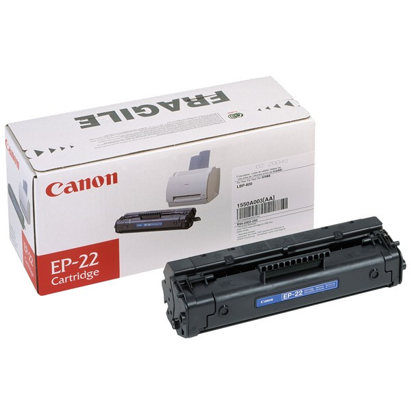 Canon Toner Canon EP-22 Black 1550A003AA 032105 - 1