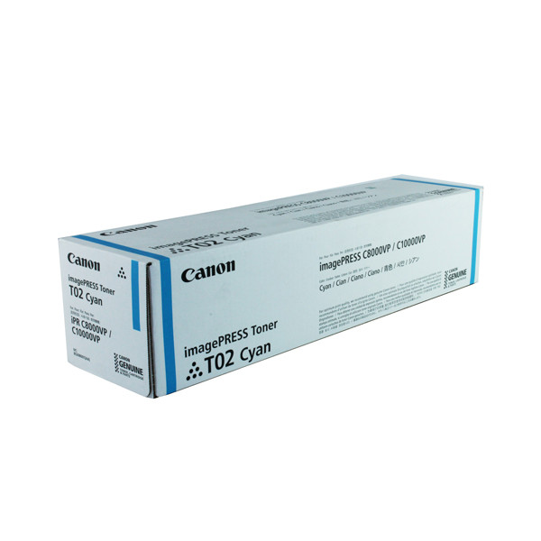 Canon Toner Canon T02 Cyan 8530B001 070002 - 1