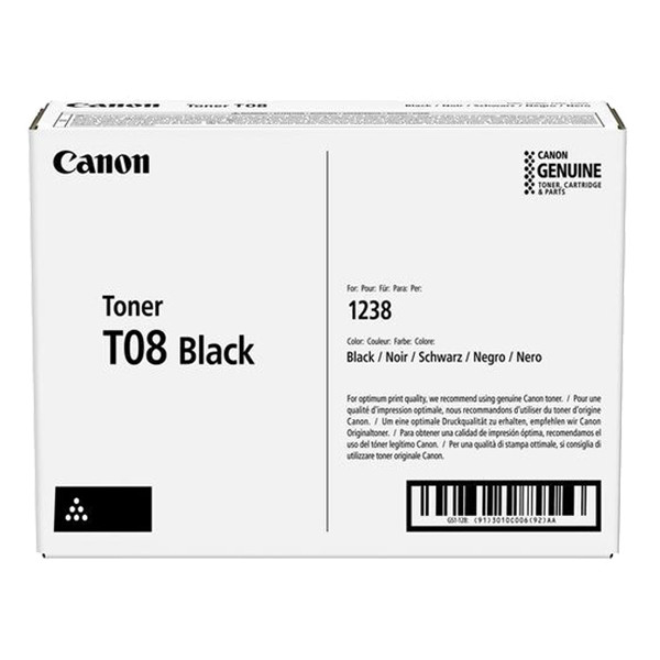 Canon Toner Canon T08 Black 3010C006 017584 - 1