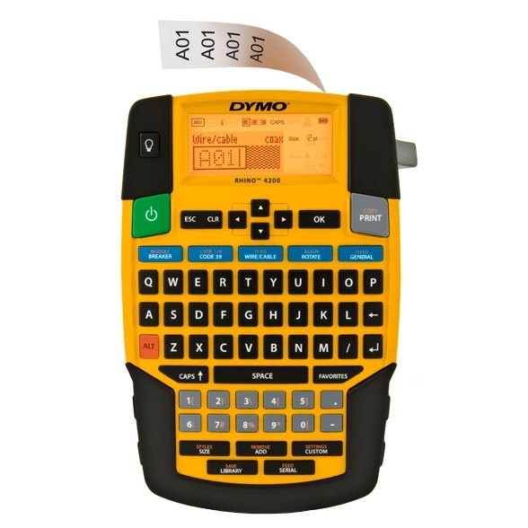 Dymo Βιομηχανικός Εκτυπωτής Ετικετών Dymo RHINO 4200 (QWERTY) S0955990 833327 - 1