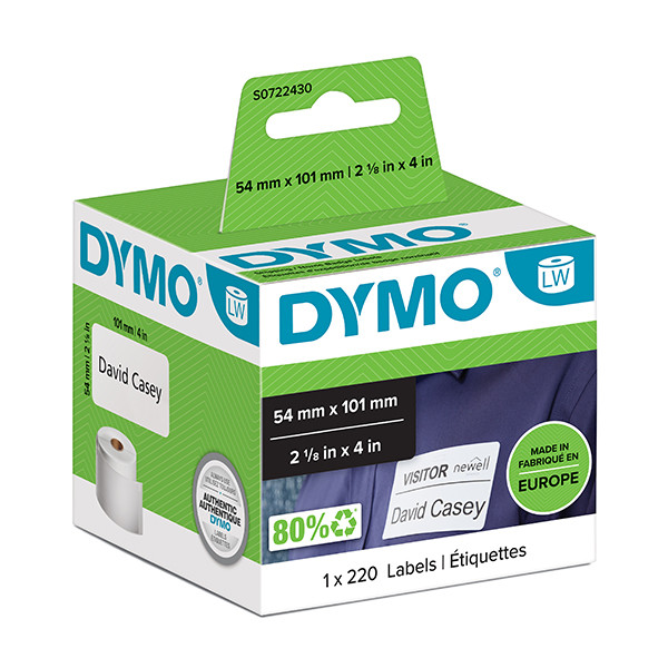 Dymo Ετικέτες Dymo S0722430 / 99014 Shipping Name Badge S0722430 088508 - 1