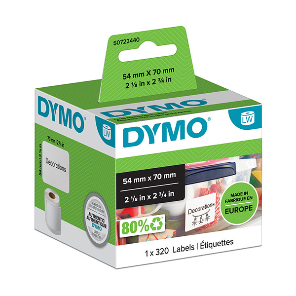 Dymo Ετικέτες Dymo S0722440 / 99015 S0722440 088510 - 1