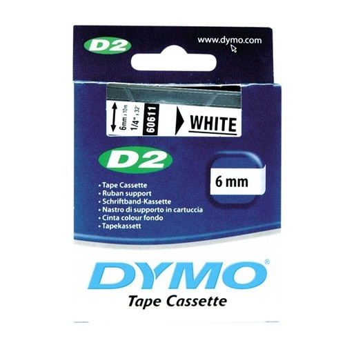 Dymo Ταινία Dymo 60611 / S0721030 10m x 6mm White S0721030 088804 - 1