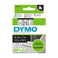 Dymo Ταινία Dymo S0720530 / 45013 7m x 12mm Black on White S0720530 088206