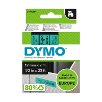 Dymo Ταινία Dymo S0720590 / 45019 7m x 12mm Black on Green S0720590 088218