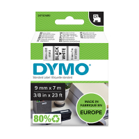 Dymo Ταινία Dymo S0720680 / 40913 7m x 9mm Black on White S0720680 088106