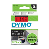 Dymo Ταινία Dymo S0720720 / 40917 7m x 9mm Black on Red S0720720 088114