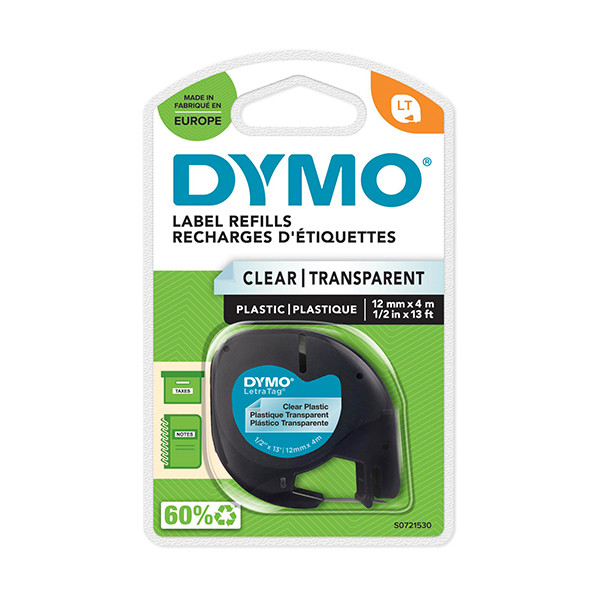 Dymo Ταινία Dymo S0721530 / 12267 4m x 12mm Transparent S0721530 088312 - 1