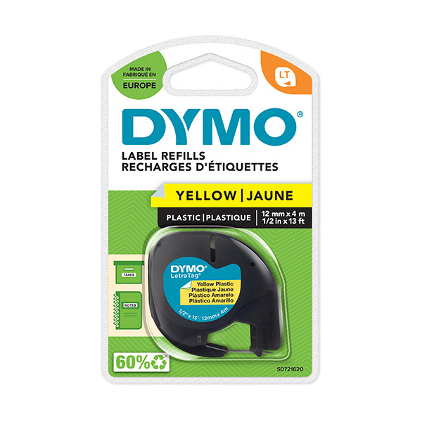 Dymo Ταινία Dymo S0721620 / 91202 4m x 12mm Yellow S0721620 088304 - 1