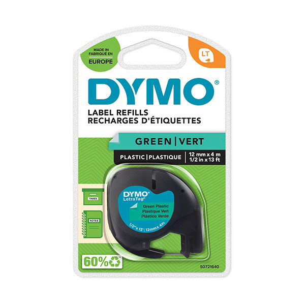 Dymo Ταινία Dymo S0721640 / 91204 4m x 12mm Green S0721640 088308 - 1