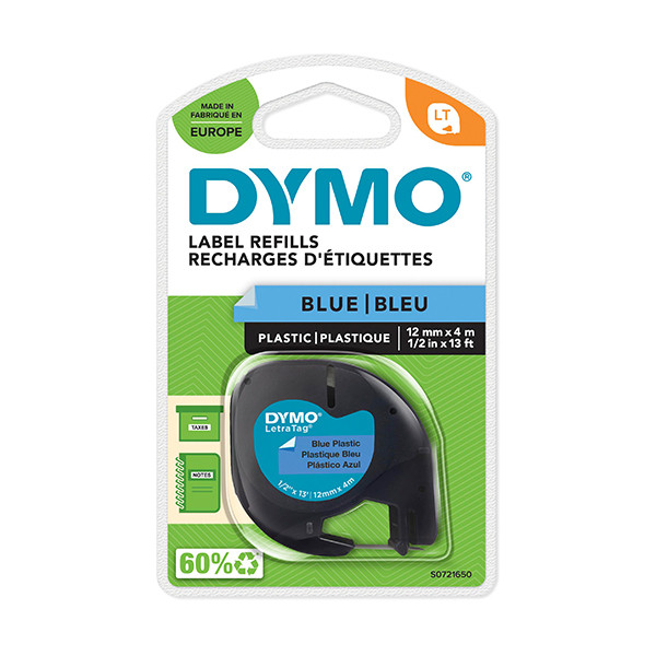 Dymo Ταινία Dymo S0721650 / 91205 4m x 12mm Blue S0721650 088310 - 1