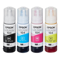 Epson Μελάνι Epson 104 BK/C/M/Y 4-pack C13T00P640 652030