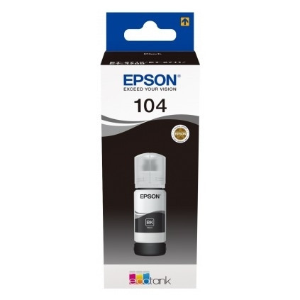 Epson Μελάνι Epson 104 Black C13T00P140 052082 - 1