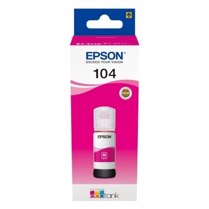 Epson Μελάνι Epson 104 Magenta C13T00P340 052086 - 1