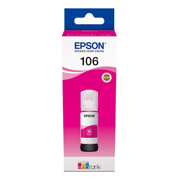 Epson Μελάνι Epson 106  Magenta C13T00R340 027166 - 1