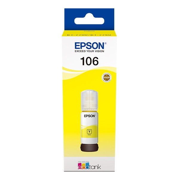 Epson Μελάνι Epson 106 Yellow C13T00R440 027168 - 1