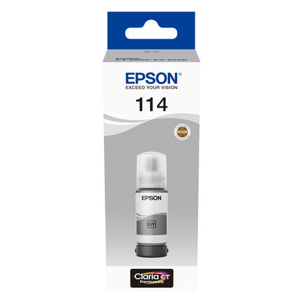 Epson Μελάνι Epson 114 Grey C13T07B540 083600 - 1