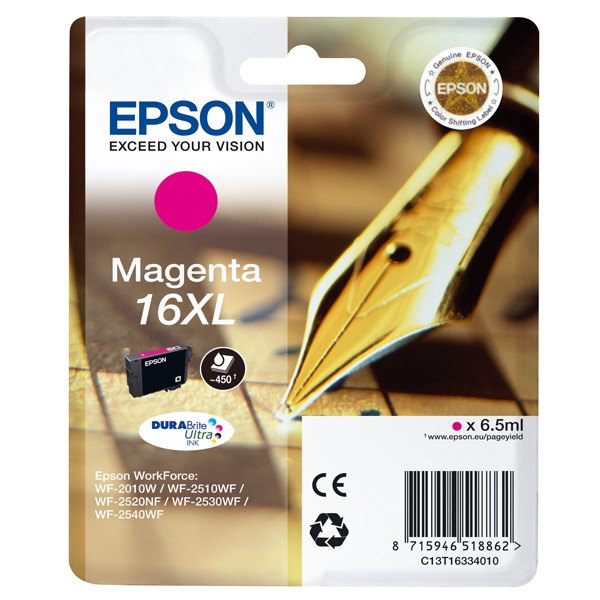 Epson Μελάνι Epson 16XL (T1633) High Capacity Magenta C13T16334010 C13T16334012 026534 - 1