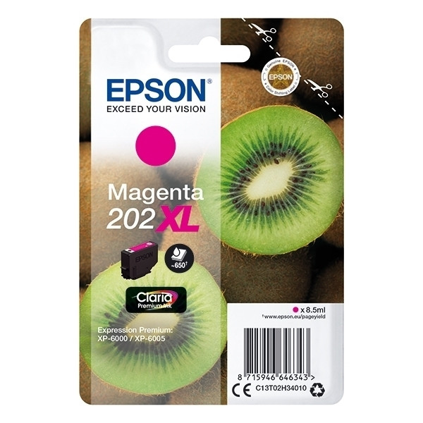 Epson Μελάνι Epson 202XL High Capacity Magenta C13T02H34010 027142 - 1