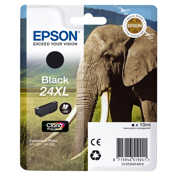 Epson Μελάνι Epson 24XL (T2431) High Capacity Black C13T24314010 C13T24314012 026590 - 1