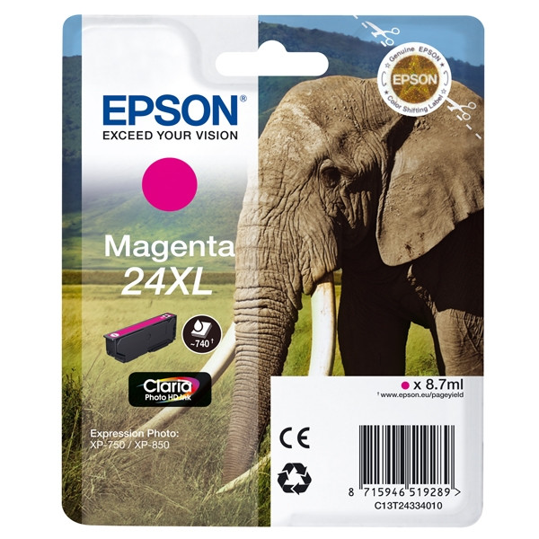 Epson Μελάνι Epson 24XL (T2433) High Capacity Magenta C13T24334010 C13T24334012 026594 - 1