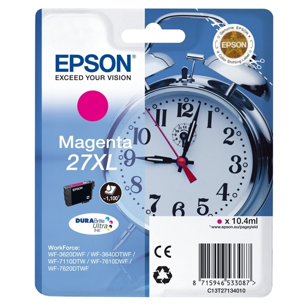 Epson Μελάνι Epson 27XL (T2713) High Capacity Magenta C13T27134010 C13T27134012 026620 - 1