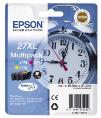 Epson Μελάνι  Epson 27XL (T2715) 3-pack C13T27154010 C13T27154012 026624