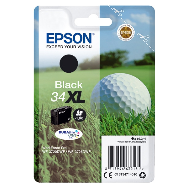 Epson Μελάνι Epson 34XL (T3471) High Capacity Black C13T34714010 027018 - 1