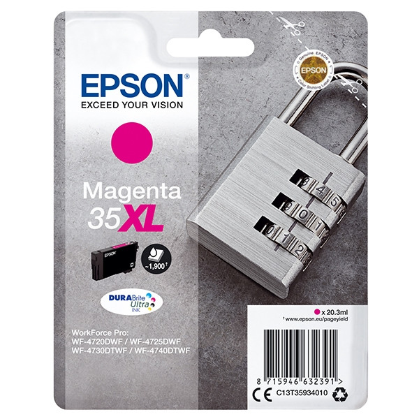 Epson Μελάνι Epson 35XL (T3593) High Capacity Magenta C13T35934010 027038 - 1